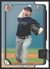 Kyle Wilcox #72 2015 Bowman Draft Seattle Mariners