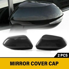 For 2019-26 Toyota Corolla Side Door Rearview Mirror Cover Cap Carbon Fiber