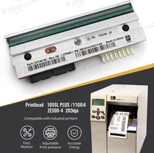P1053360-018 GENUINE NEW Printhead for Zebra 105SL Plus Thermal Printer 203dpi 