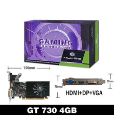 GT 730 4GB GT 740 4GB Graphics Card GDDR3 128Bit DVI VGA PCI-E 3.0 Geforce GPU G