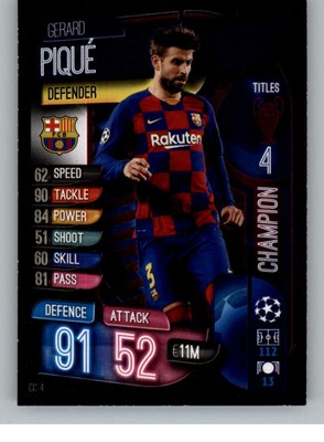 2019-20 Topps Match Attax UEFA Champions League EXTRA Pick From List 100-M