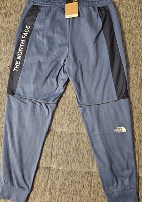 Original The North Face Herren Hose Gr. L Trainingshose NorthFace Blau NEU