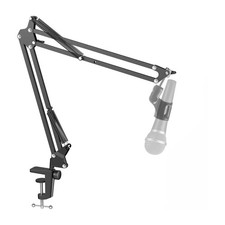 CROWNSHOP Microphone Boom Arm AK 35 Mic Arm Desk Adjustable Compact Mic