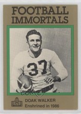 1985-88 Football Immortals Doak Walker #130 HOF n1u