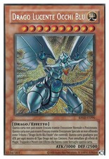 Drago Lucente Occhi Blu - Rara Segreta - Reprint RP02-IT096 - Italiano - NM
