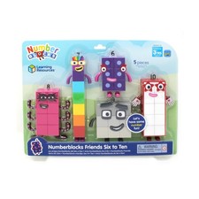 Learning Resources Numberblocks Friends Six to Ten, Play Figures, Official Colle