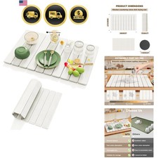 Stone Drying Mat for Kitchen Counter, Large Foldable Stone Dish Drying Mat,Ul...