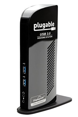 Plugable UD-3900 USB 3.0 Universal Docking Station with Dual Video Outputs chang