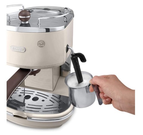 DE'LONGHI Icona Vintage ECOV311.BG Espresso-Siebträgermaschine 1100W Retro-Look - Bild 3 von 3