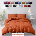 Duvet Quilt Cover Hotel Quality 3 Piece Luxury Bedding Set Twin Queen King Size