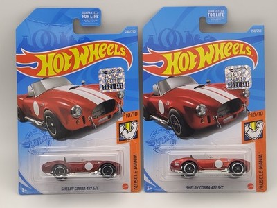 Hot Wheels 2021 Factory Sealed Shelby Cobra 427 S/C Mainline Super Treasure Hunt