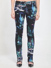 Balenciaga Forest Graphic Skinny Pants 2014 Collection sz EUR 44
