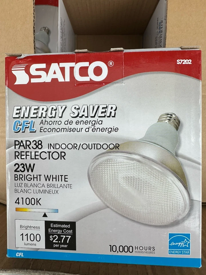 Satco S7202 23PAR38/41 Case Box Of 6 - Image 3 of 4