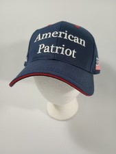 American Patriot NEW Hat POTUS 45 Flag Embroidered Navy Blue Cap FAST Shipping