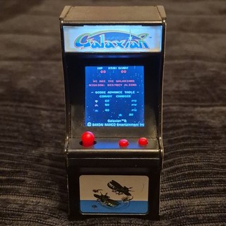Tiny Arcade Galaxian Video Game Miniature Arcade