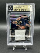 2023-24 Panini Select Silver Jumbo Rookie Swatches #RJS-BS Ben Sheppard BGS 9.5