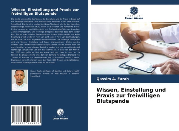 Qassim A. Farah | Wissen, Einstellung Und Praxis Zur Freiwilligen Blutspende-image