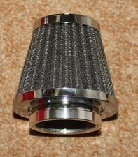 Konischer Spin-On Motorrad Luftfilter 389 Vergaser (44 mm)