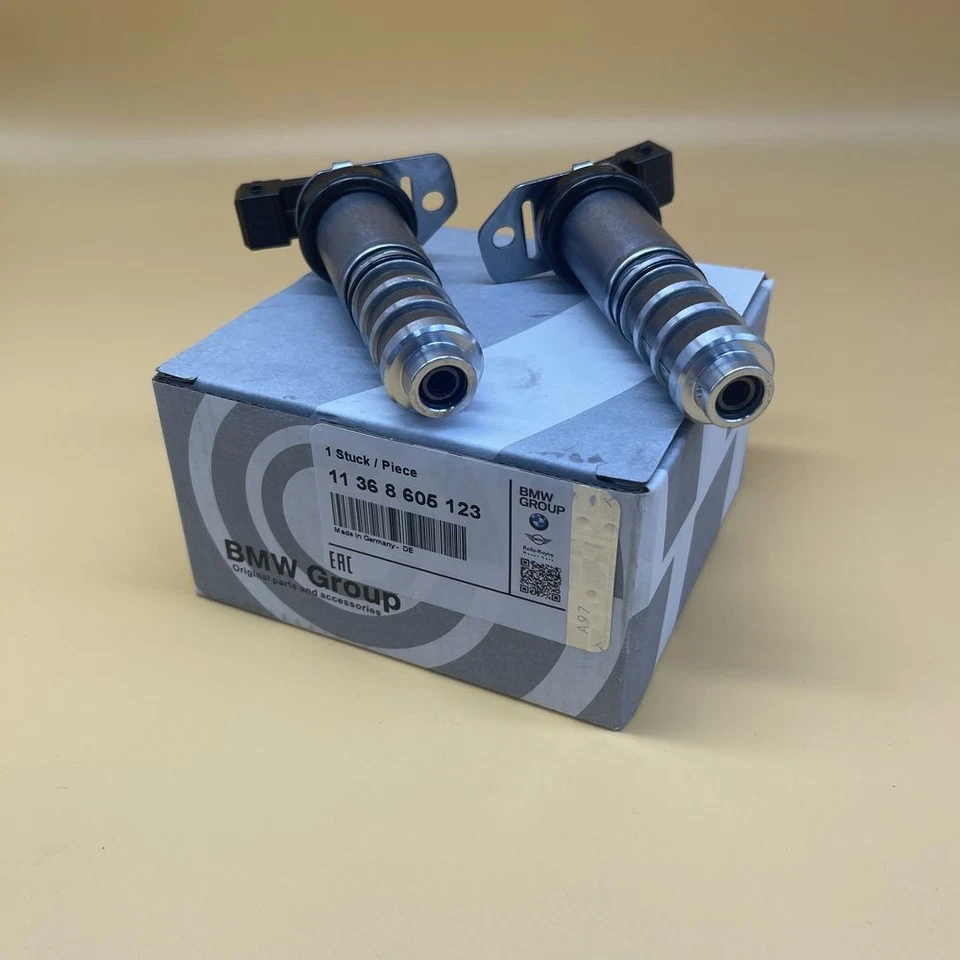 For BMW 335i 535i 550i 740 M3 M5 X3 X5 X6 2PCS VANOS Solenoid Valve 11368605123 Foto 2 de 4