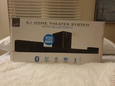 iLive 5.1 Home Theater System Bluetooth Surround IHTB138 v2681-01 for TV - NWOB