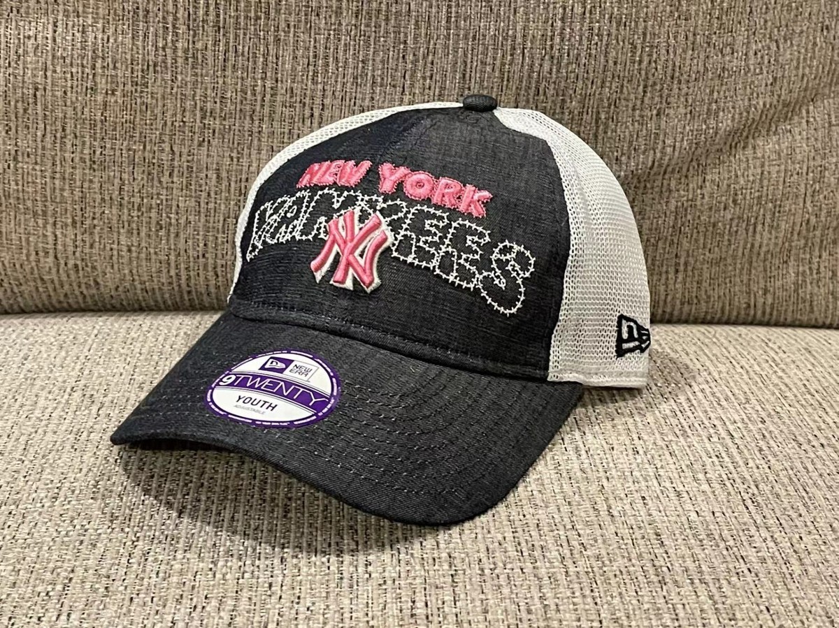 New Era NewYork Yankees MLB 920 Kids Denim Stitcher Mesh