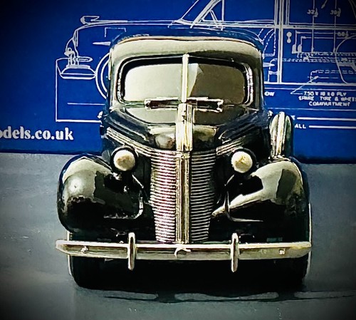 Brooklin CSV 20 1937 Superior-Pontiac Lawndale entrenador funerario (negro) - Imagen 11 de 11