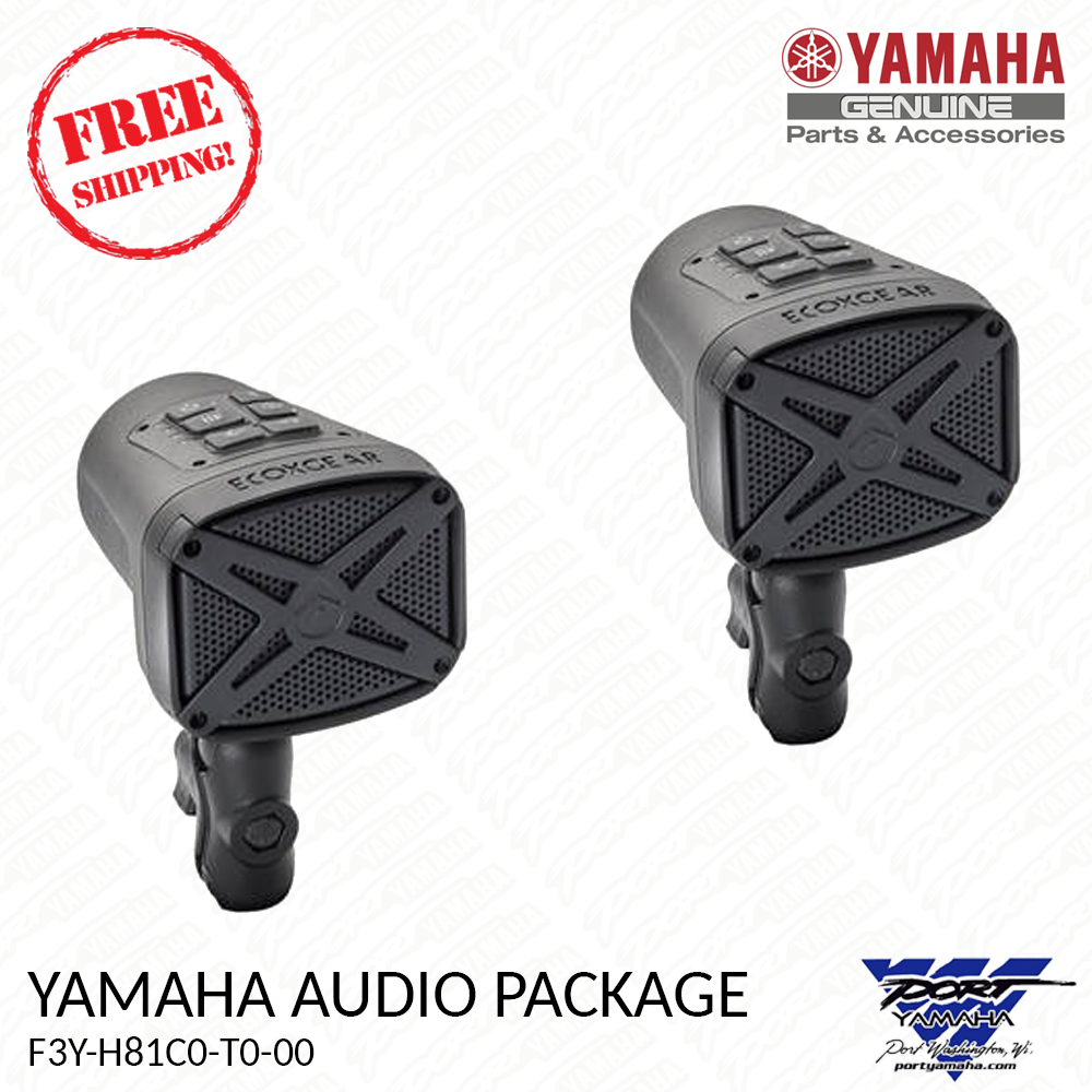 Yamaha EX / VX / GP Waverunner Audio Kit Bluetooth Speakers Yamaha EX / VX / GP Waverunner Audio Kit Bluetooth Speakers