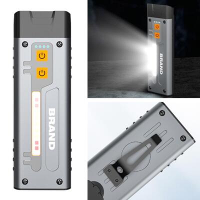 Portable USB Rechargeable Multifunctional Night Lamp Dualswitch Emergency T GX