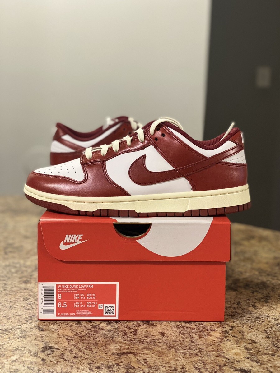 Nike Dunk Low Retro 'Team Red' DD1391-601 Size 8W/6.5M New