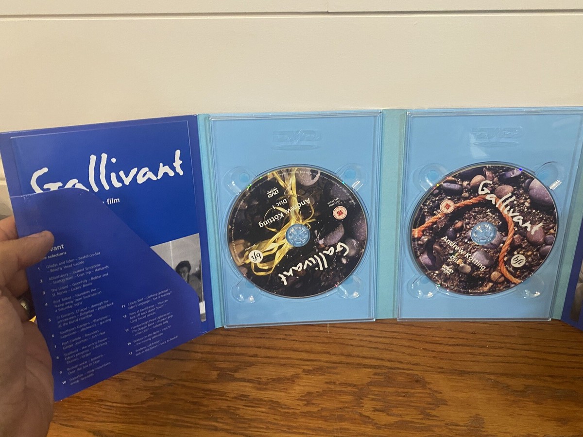 Gallivant PLUS 12 SHORT FILMS Andrew Kotting RARE (UK RELEASE) 2-DISC DVD  Set