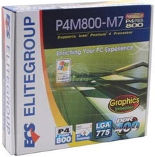 ECS P4M800-M7  V3.1 VIA P4M800 Socket 775 DDR 400 mATX Motherboard