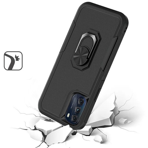 Do Motorola Moto G Stylus 5G 2022 Hybrid Ring Holder Stojak Uchwyt samochodowy Case Cover - Zdjęcie 10 z 39