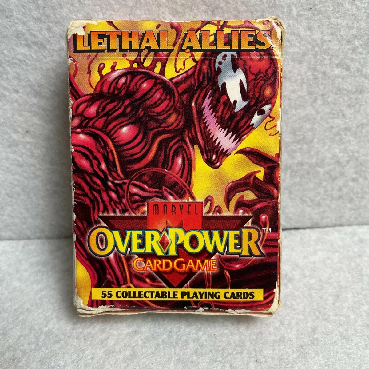1995 Marvel OverPower Card Game - Lethal Allies Starter Deck