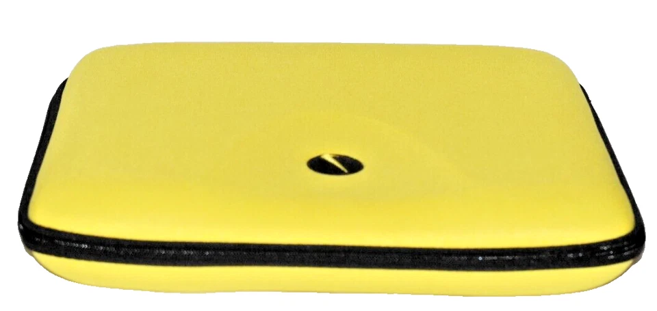 1990's Mead Nike Swoosh Fluorescent Yellow Trapper Keeper Binder Organizer - Image 3 of 4