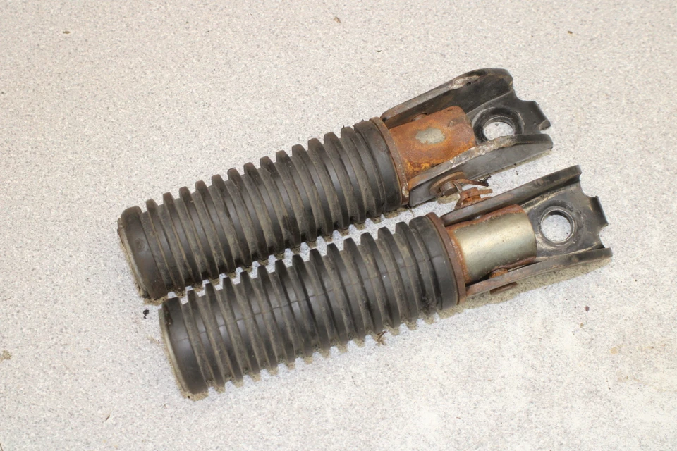 1978 Honda Hawk I 400 CB400T APOIOS PARA OS PÉS TRASEIROS CONJUNTO DE DEGRAUS PAR X11-0110.UL - Imagem 3 de 3