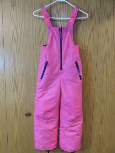 Champion Insulated Pink Purple  Bib Kids Girls Ski Snow Pants 6-6X  NWOT - Picture 1 of 9