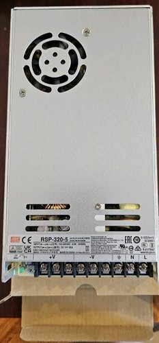 MEAN WELL RSP 320W 60A schakelende voeding RSP-320-5