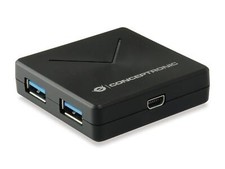 Conceptronic HUBBIES02B CONCEPTRONIC USB-Hub 4-Port 3.0  ->4x3.0       o.Netztei