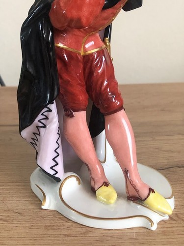 Nymphenburg Porcelain Commedia dell'Arte Figure of Pantalone - Picture 12 of 13