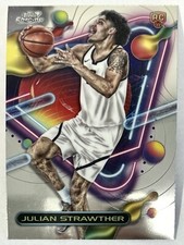 2023-24 Topps Chrome Cosmic #176 Julian Strawther Nuggets