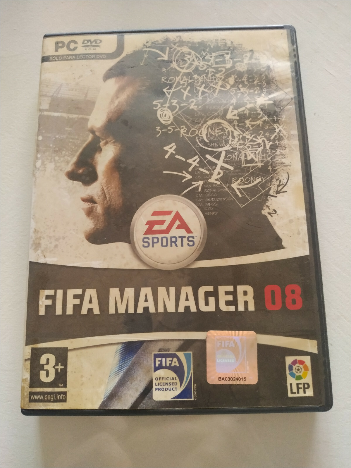 FIFA MANAGER 08 EA SPORTS - Juego Para PC DVD-ROM Edicion España 3T