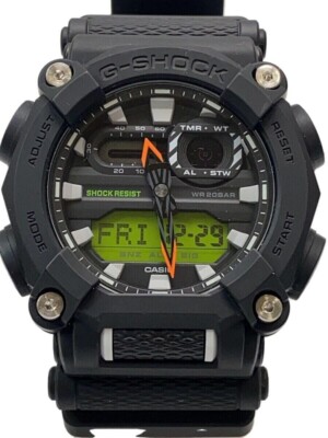 CASIO G-SHOCK GA-900E-1A3JR Black Quartz Digital Analog Watch