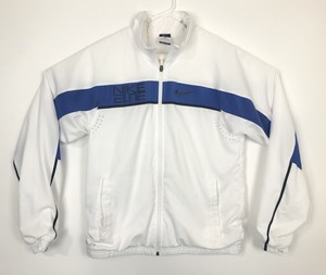 NIKE DRI-FIT MEN'S FULL ZIP TRACK JACKET ELITE WHITE BASKETBALL MENS Medium | eBay