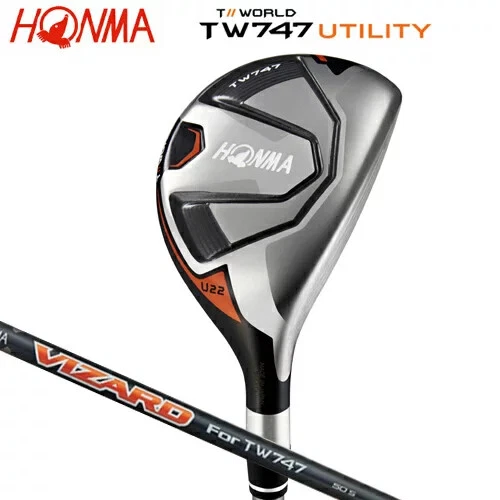 2019 Model Honma Golf (Honma) Tour World TW747 Utility Vizard TW747 50 Carbon