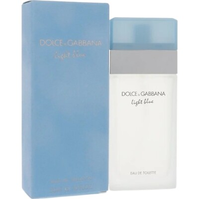 Light Blue by Dolce & Gabbana Eau De Toilette Spray 1.6 oz (50 ml) for Women NIB
