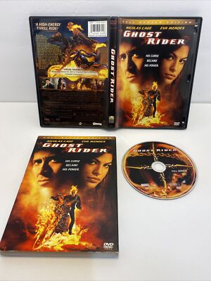 Ghost Rider (DVD, 2007, Full Screen)