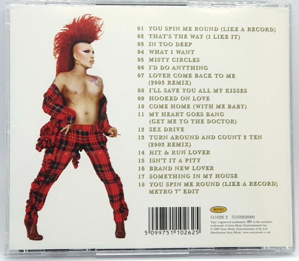 Dead Or Alive : Evolution (The Hits) CD Album -You Spin Me Round - Pete Burns - Image 2 of 3