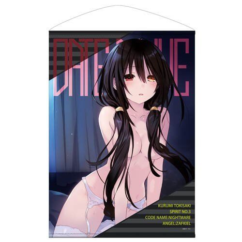  Tina Art Date a live Tokisaki Kurumi Anime Funny Large Framed  Poster with hooks 24x36 INCH: Posters & Prints