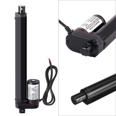 12V DC Linear Actuator 12 Inch Stroke, 3000N/660lbs Lift, With Remote & Brackets For Adjustable Beds, Tables, DIY