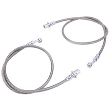 Stainless Steel Extended Brake Lines For 99-07 Silverado Sierra 1500 Left Right Stainless Steel Extended Brake Lines For 99-07 Silverado Sierra 1500 Left Right